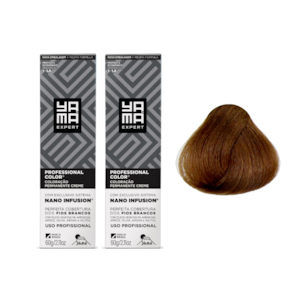 Kit C/2 Colorações Nano Infusion 7.31 Louro Médio Dourado Acinz Yamá