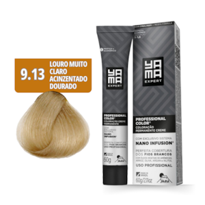 Kit C/2 Colorações Nano Infusion 9.13 Louro Muito Claro Acinz Dourado
