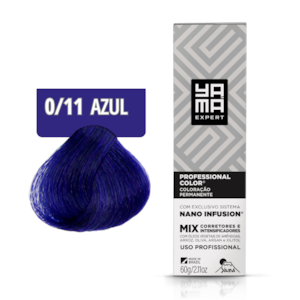 Kit C/2 Colorações Nano Mix Azul Yamá
