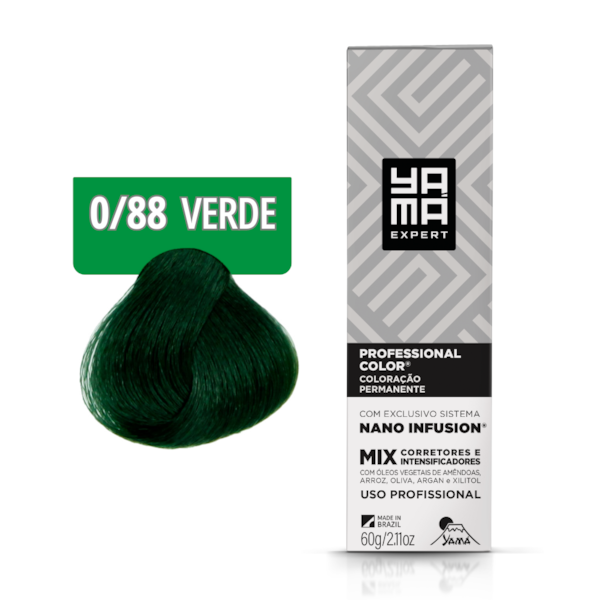 Kit C/2 Colorações Nano Mix Verde Yamá-1479ddea-9232-44d6-ba83-0342fe22d9ac