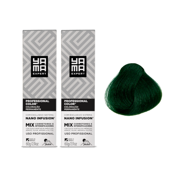 Kit C/2 Colorações Nano Mix Verde Yamá-3dda57b8-0b52-4fbd-b72f-03a7e62380b8