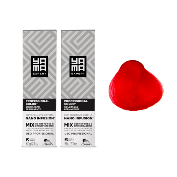 Kit C/2 Colorações Nano Mix Vermelho Yamá-0e81f8ae-7011-47d4-a2db-e039487cec32