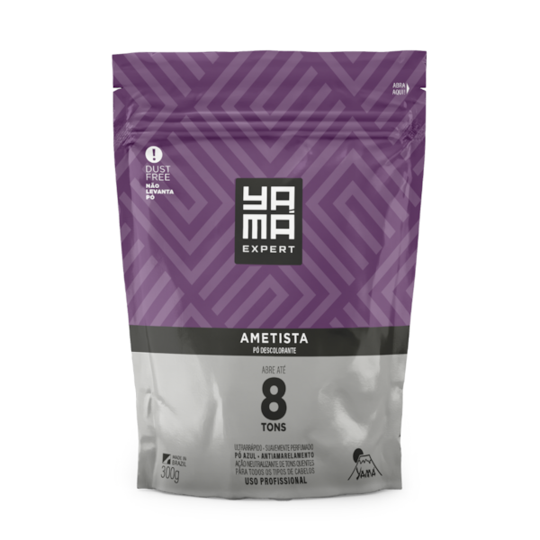 Kit C/2 Pó Descolorante Ametista Refil 300g Yamá-fac9ceff-96c3-419d-b9a0-0a37e0c078f5