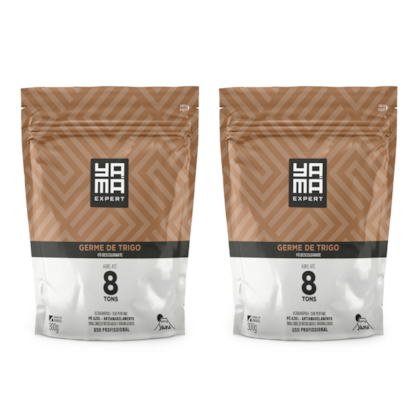 Kit C/2 Pó Descolorante Germe de Trigo Refil 300g Yamá