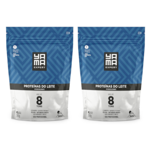 Kit C/2 Pó Descolorante Proteinas Do Leite Refil 300g Yamá