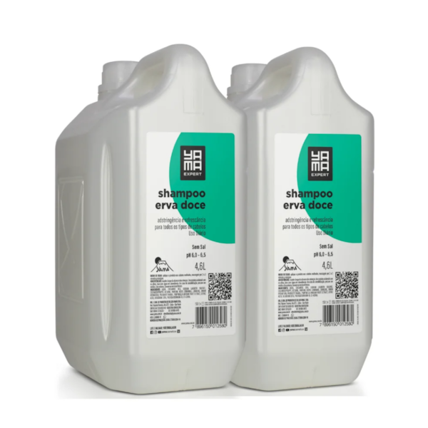 Kit C/2 Shampoo Erva Doce  4,6L Yamá-e39c0a8f-82f5-4385-8958-368dfda2386c