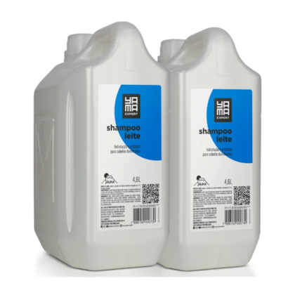 Kit C/2 Shampoo Leite  4,6L Yamá