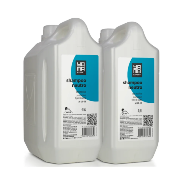 Kit C/2 Shampoo Neutro Com Proteínas  4,6L Yamá-c7ab7019-41f6-4d8a-b42c-557ef49848e8