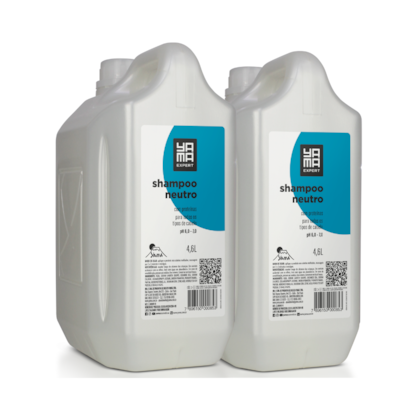 Kit C/2 Shampoo Neutro Com Proteínas  4,6L Yamá