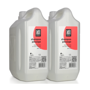 Kit C/2 Shampoo Pêssego  4,6L Yamá
