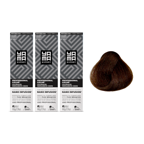Kit C/3 Colorações Prof Color Nano 6.3 Louro Escuro Dourado Yamá-395d4cac-dede-4660-b112-dd3535d61fb8