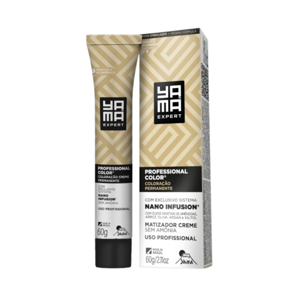 Kit C/3 Colorações Prof Color Nano 8.89 Louro Claro Pérola Yamá-70d70291-a8d2-4181-8de0-5949f9666ac0