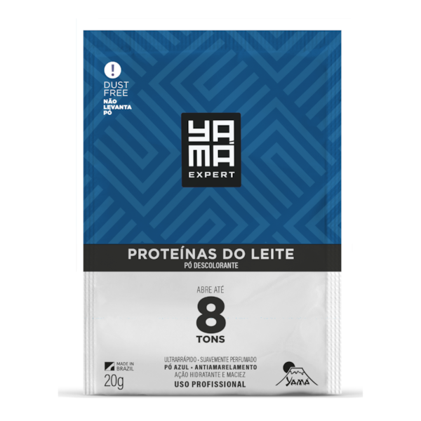 Kit Clareador Pó Descolorante Proteínas do Leite  20g  + Água Oxigenada Cremosa Yamá 40Vol  60ml-b99cece1-077b-475f-a814-58527b4b7d54