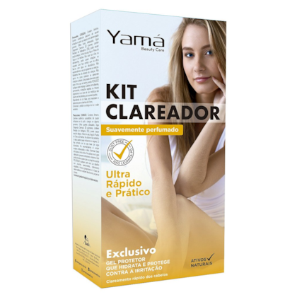 Kit Clareador Yamá Beauty Care Dust Free  - Camomila 20g