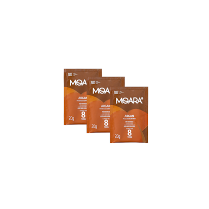 Kit com 3 - Pó Descolorante Moara Argan 20g Yamá