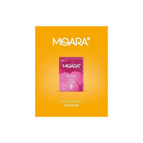 Kit com 3 - Pó Descolorante Moara Queratina 20g Yamá-de45ba09-d9f1-4c13-ad0e-bf1b0e3a622d