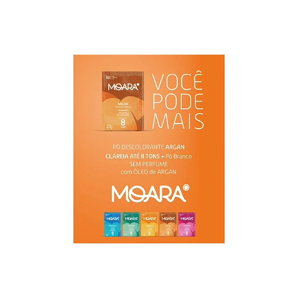Kit com 6 - Pó Descolorante Moara Argan 20g Yamá-b7fde67d-b594-4748-b523-46157d414efb