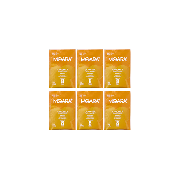 Kit com 6 - Pó Descolorante Moara Camomila 20g Yamá-2a445fd0-1a87-46bd-b7b0-a84b7501bb42