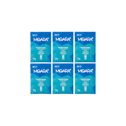 Kit com 6 - Pó Descolorante Moara Tradicional 20g Yamá