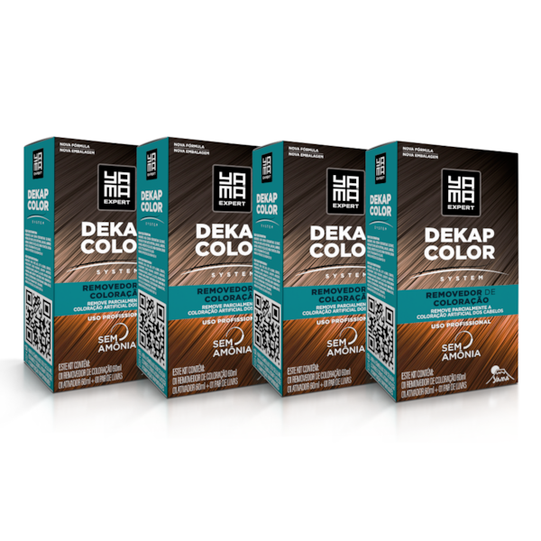 Kit Dekapcolor System  120ml C/4 - Yamá-8d04011f-472d-4311-bf20-d8d42b347af2