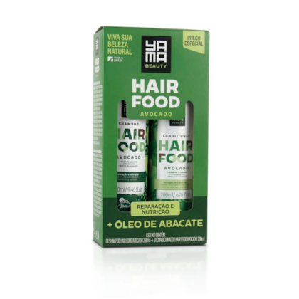 Kit Hair Food Avocado Shampoo + Condicionador - Yamá Beauty
