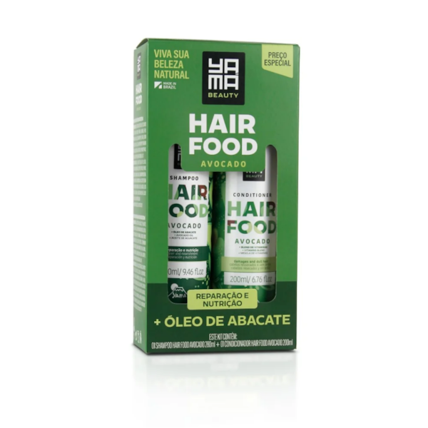 Kit Hair Food Avocado Shampoo + Condicionador - Yamá Beauty-8abb8f69-62a7-40f0-a4c2-e3700a4c8e42