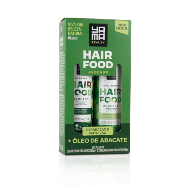 Kit Hair Food Avocado Shampoo + Condicionador - Yamá Beauty-e2b3823d-6da3-41b8-acf2-2c82ebe989f8