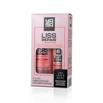 Kit Liss Repair Shampoo + Condicionador - Yamá Beauty