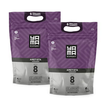 Kit Pó Descolorante Ametista Refil 750g C/ 2 Unidades