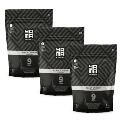 Kit Pó Descolorante Black Carbon 300g C/3 Unidades