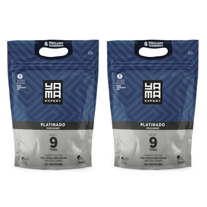 Kit Pó Descolorante Platinado Refil 750g C/ 2 Unidades