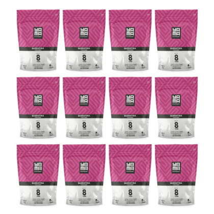 Kit Pó Descolorante Queratina Yamá Refil  300g com 12/un