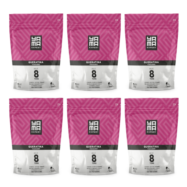 Kit Pó Descolorante Queratina Yamá Refil  300g com 6/un-e391648e-7fa7-43f0-8c5d-c9d5d0f3c8ee