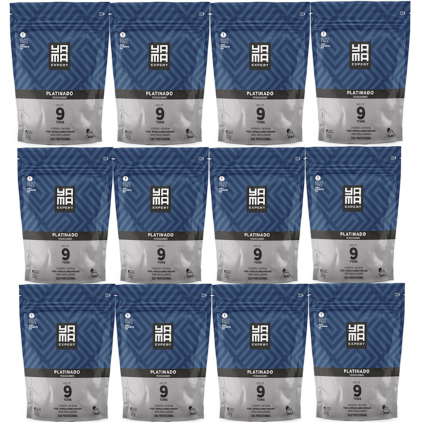 Kit Pó Descolorante Yamá Platinado Refil  300g com 12/Un-e2a135d2-2a32-44e7-a256-b54ca3a214a1