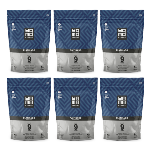 Kit Pó Descolorante Yamá Platinado Refil  300g com 6/Un-8b6a109f-0b7a-42e5-808a-6a3619040537