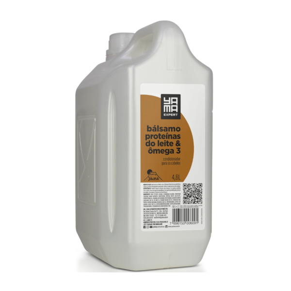 Kit Shampoo Leite 4.6L e Bálsamo Ômega 3 Proteína 4.6L  Yamá-3eae5dde-0c7a-47f8-b205-99c4416166c7