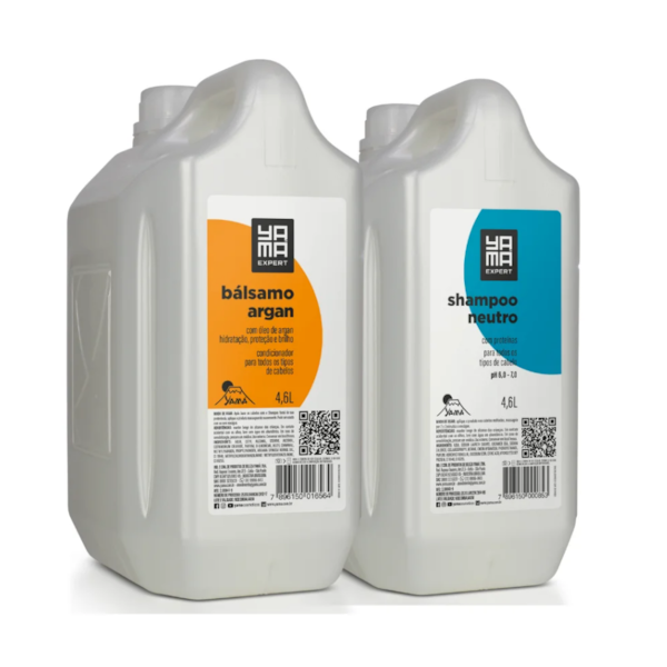 Kit Shampoo Neutro Com Proteínas  4.6L e Bálsamo Argan 4.6L Yamá-9c7ee286-5f6b-40f0-b96e-eaa7d57adbea