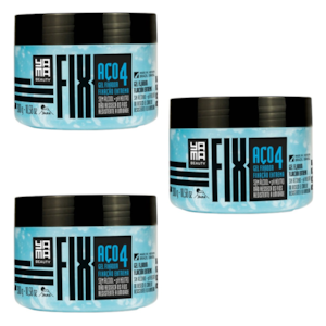 Kit Yamafix Gel Fixador Aço 300g com 3 unidades - Yamá