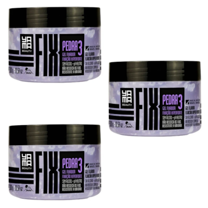 Kit Yamafix Gel Fixador Pedra com 3 unidades Yamá