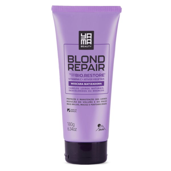 Máscara Matizadora Blond Repair 180g Yamá-af9a1ba5-087f-4731-b5c0-031a6240d532