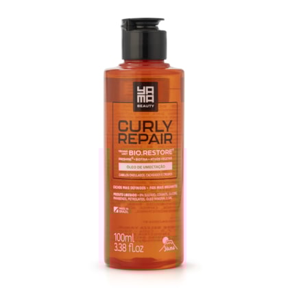 Óleo de Umectação Curly Repair 100ml Yamá