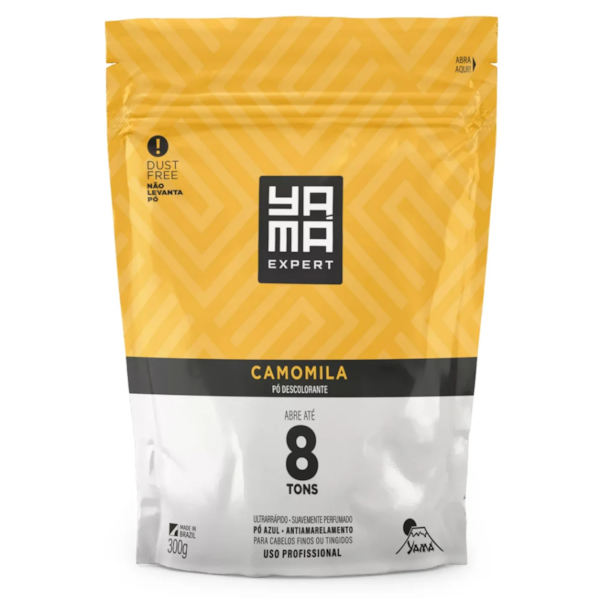 Pó Descolorante Camomila Refil  300g - Yamá Cosméticos-84546fee-b57d-4074-b982-38da8667330b