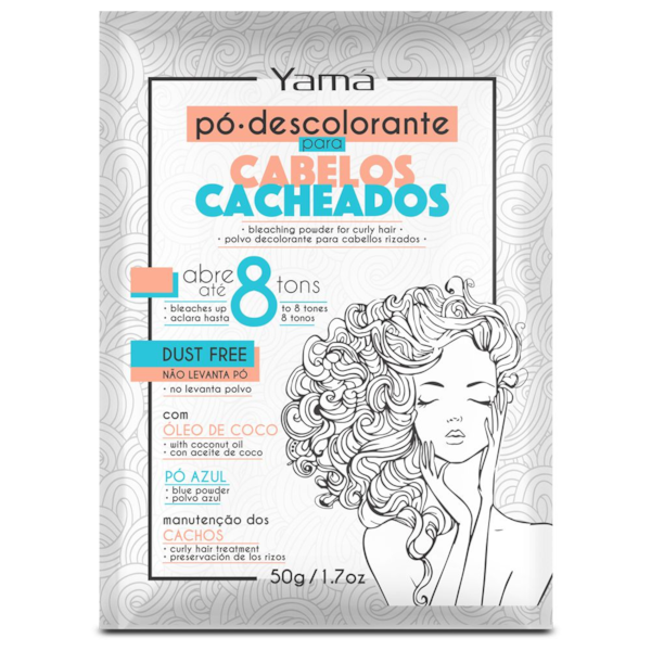 Pó Descolorante Yamá Para Cabelos Cacheados  50g-3a73f482-10ad-40a0-b31f-0786c4510b64