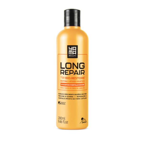 Shampoo Fortalecedor Long Repair 280ml Yamá-5861a4f0-a2d4-40d0-929e-b8a11fe4d2f0