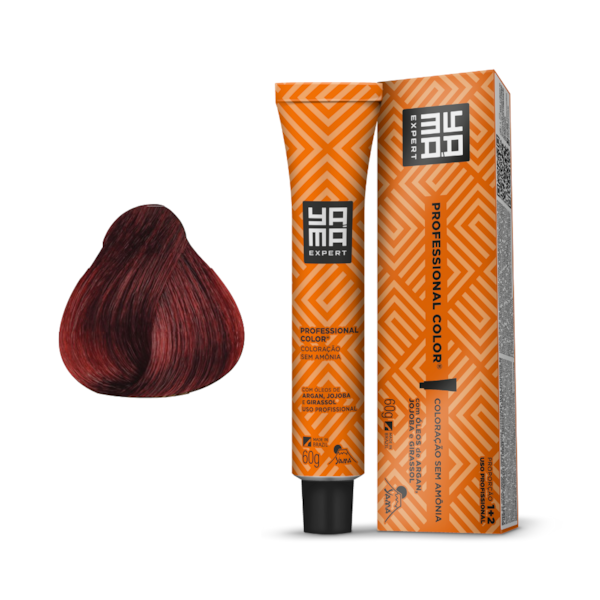 Tonalizante Prof N.6.66 Louro Escuro Vermelho Intenso - Yamá-157995a9-ea82-4039-98d7-d1e558687997