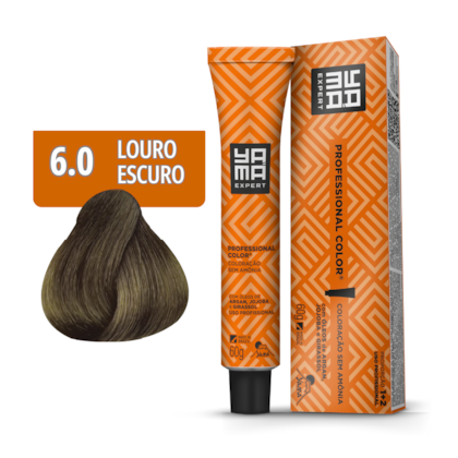 Tonalizante Professional Color N. 6.0 Louro Escuro - Yamá