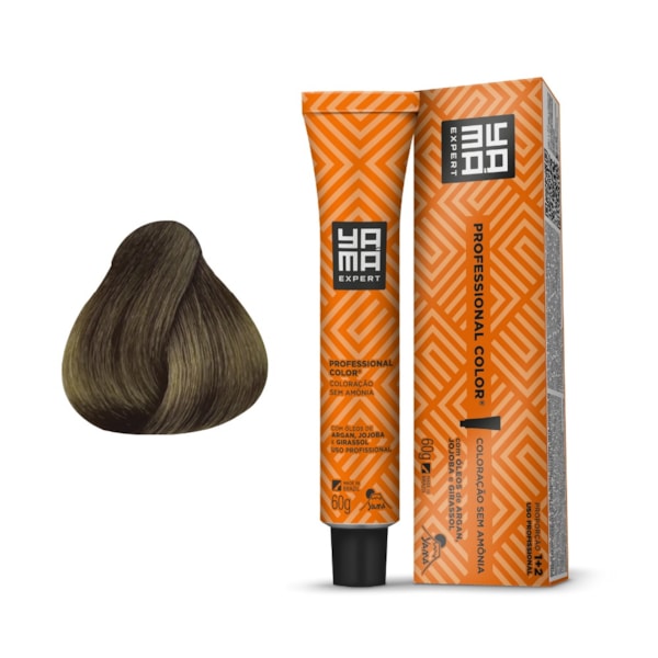 Tonalizante Professional Color N. 6.0 Louro Escuro - Yamá-f27dc8b7-c516-4de7-ae35-c0559a05e8cb
