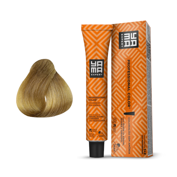 Tonalizante Professional Color N. 8.0 Louro Claro - Yamá-8d428199-2e12-4b3a-9e50-8c4e26b9182c