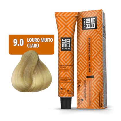 Tonalizante Professional Color N. 9.0 Louro Muito Claro Yamá