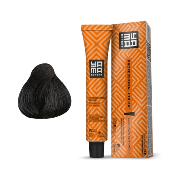 Tonalizante Professional Color Yamá N. 1.0 Preto - Yamá-607e1988-92a6-4541-909a-23aeeef5c36a